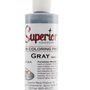 Superior Color Paste Gray 8 oz Bottle