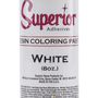 Superior Color Paste White 8 oz Bottle