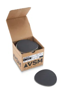 VSM PSA Silicon Carbide Sandpaper 5" 60 Grit, Box 100 pieces