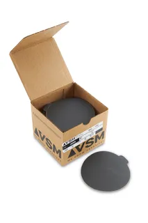 VSM PSA Silicon Carbide Sandpaper 5" 120 Grit, Box 100 pieces