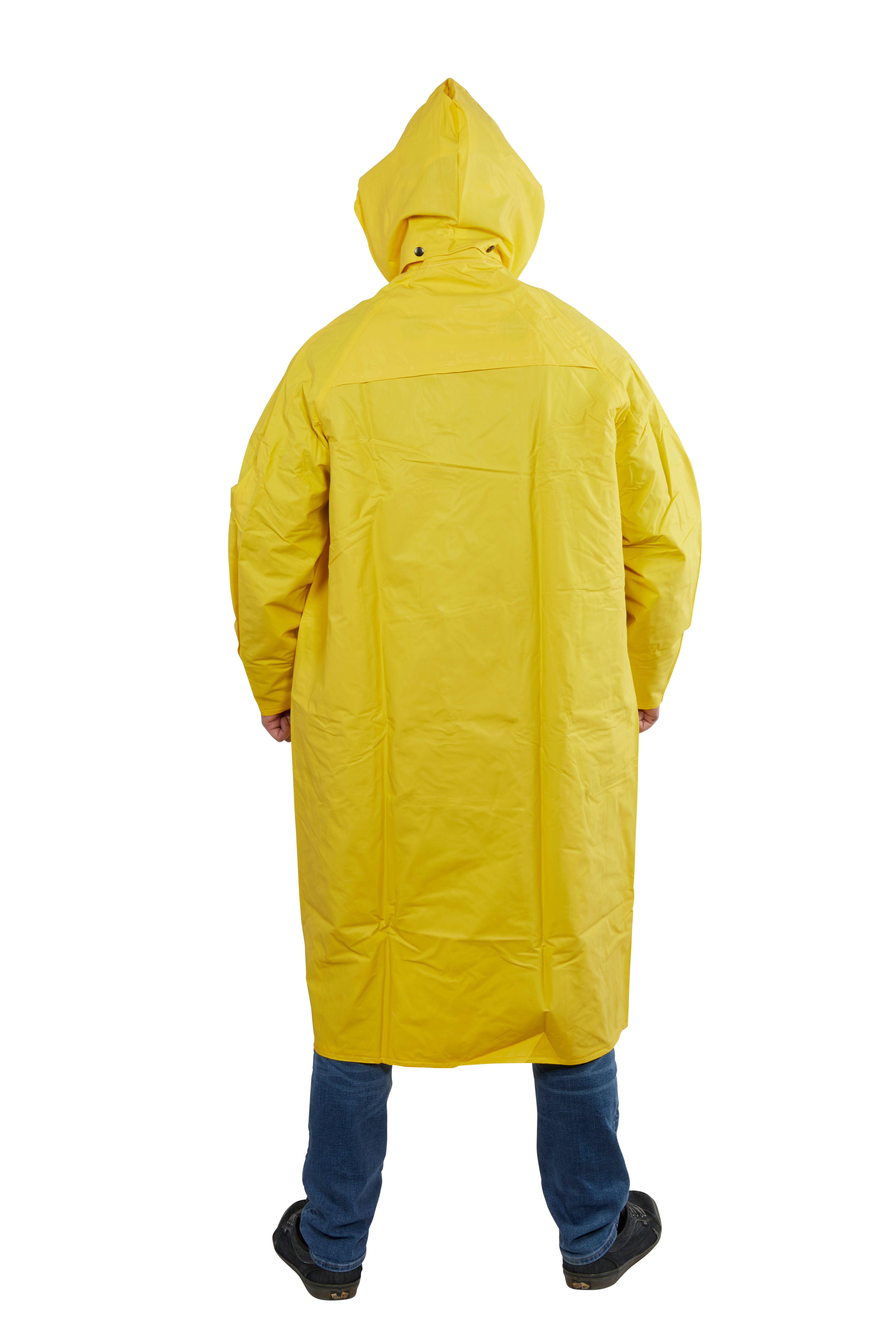 Raincoat with detachable hood on sale