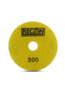 Recon Dry Polishing Pad 4" 200 Grit