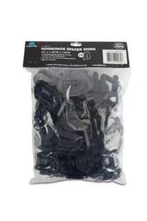 Bottini Horseshoe Shims 2" x 1/4" Black Bag of 100 pieces