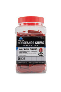 Bottini Shims 2&quot; x 1/8&quot; Red, Bag of 150 pieces