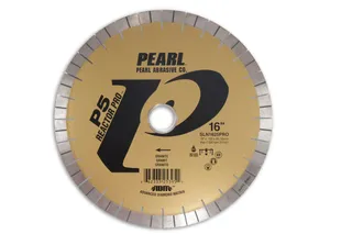 Pearl P5 Reactor Pro Bridge Saw Blade 16" 25mm Segments 50/60mm