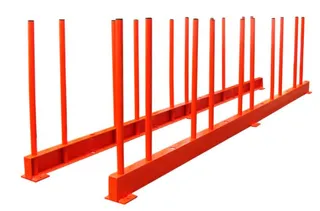 Abaco Remnant Rack 118" RES27, 2200 lb Capacity 2 Rails and 20 Poles