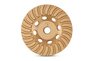 Gold Series Turbo Cup Wheel 4" Coarse