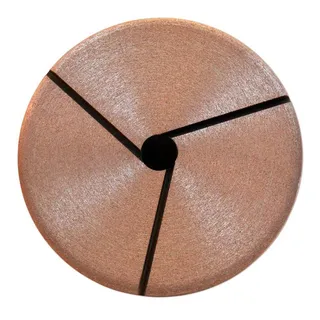 GlossFire Copper Wheel 5" 100 Grit Snail Lock