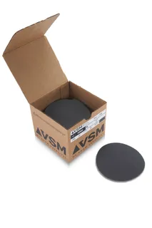 VSM PSA Silicon Carbide Sandpaper 5" 220 Grit, Box 100 pieces