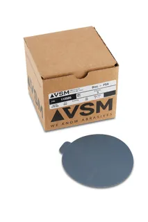 VSM PSA Silicon Carbide Sandpaper 5" 500 Grit, Box 100 pieces
