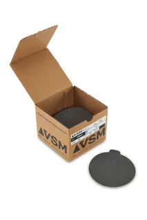 VSM PSA Silicon Carbide Sandpaper 5" 600 Grit, Box 100 pieces