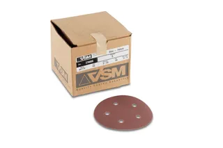 VSM PSA Silicon Carbide Sandpaper 5" 800 Grit, Box 100 pieces