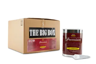 GranQuartz Legend Polyester Flowing Transparent Big Box (UPS Ready)