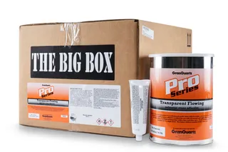 Pro Series Polyester Flowing Transparent Big Box (UPS Ready)