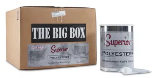 Superior Transparent Knife Grade, Big Box UPS Ready