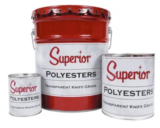 Superior Knife Grade Polyester Adhesive