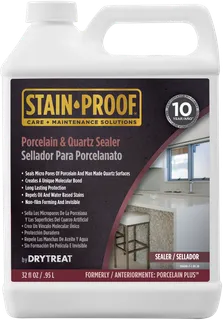 Stain-Proof Porcelain and Quartz Sealer, Quart