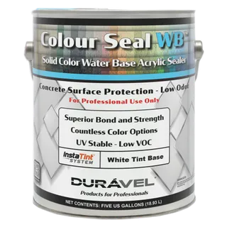Duravel Colour Seal Water Based Sealer, 1 Gallon White Base