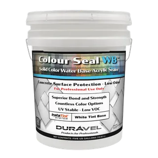 Duravel Colour Seal Water Based Sealer, 5 Gallon White Base