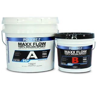 SurfKoat PolyRez Maxx Flow 100% Solids Epoxy 3 Gallon Kit