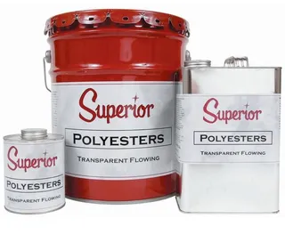 Superior Flowing Polyester Adhesive