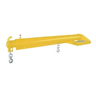 Weha Yellow Forklift Boom 4000lb Capacity 80"-144" Extension