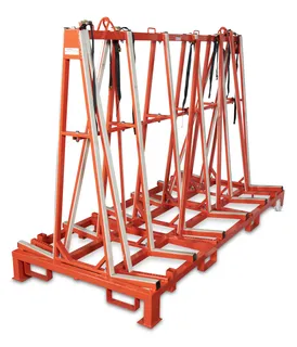 Diarex A-Frame Transport Rack 8ft Length No Wood Shelf