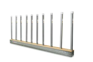 Aardwolf Slab Rack Kit 2 Base Rails with 20 - 4' Posts
