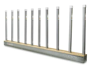 Aardwolf Slab Rack Kit 2 Base Rails with 20 - 5'3" Posts