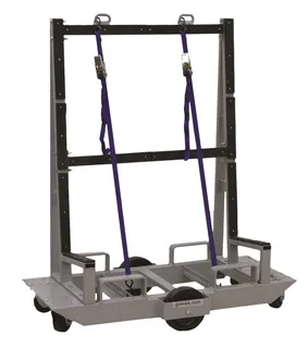 Groves Six Wheeled Fab Cart FC-48, 48"L x 25"W x 53"H 3200lb Capacity
