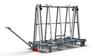 Abaco One Stop A-Frame OSA9458-M3, White Rubber