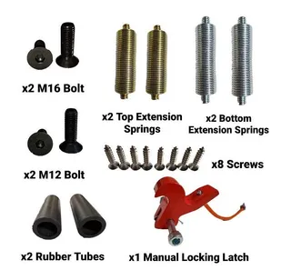 Abaco Maintenance Kit Model 60/75 Standard Black Rubber
