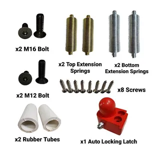Abaco Maintenance Kit Model 40/50 Auto, White Rubber For M2 Style