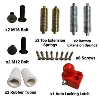 Abaco Maintenance Kit Model 60/75 Auto, White Rubber For M2 Style
