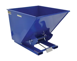 Heavy Duty Self Dumping Hopper With Bumper Release,  2.0 Cubic Yards 