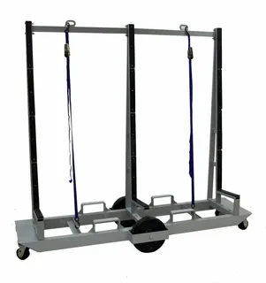 Groves FC-82 SIS Wheeled Fab Cart 82"L x 25"W x 73"H 3200 lb Capacity