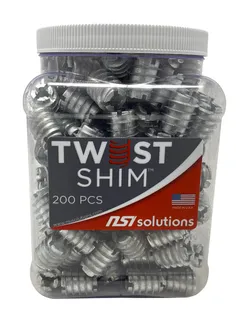 NSI Twist Shims TW200,  4 Packs of 200