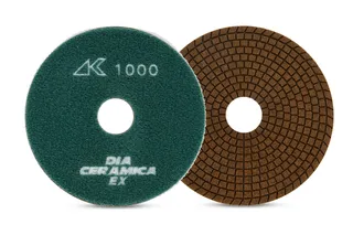 Alpha Ceramica EX Pad 5" 1000 Grit Dark Green