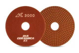 Alpha Ceramica EX Pad 5" 3000 Grit Brown