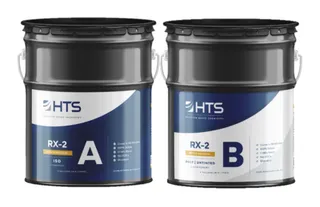 HTS RX-2 Ultra Low Viscosity Concrete Repair 10 Gallon Kit Clear