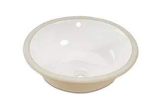 Oliveto Porcelain Sink, White Oval, 14 3/4" x 11 3/4"