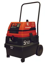 Ermator Wet/Dry HEPA Vacuum S50, 120V, 1.7HP, 129CFM, Wl100