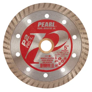 Pearl P2 Pro-V Turbo Blade 5" x .080 x 20mm-5/8" Adapter