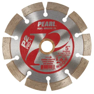 Pearl P2 Pro-V Segmented Blade 5" x .080 x 20mm-5/8" Adapter