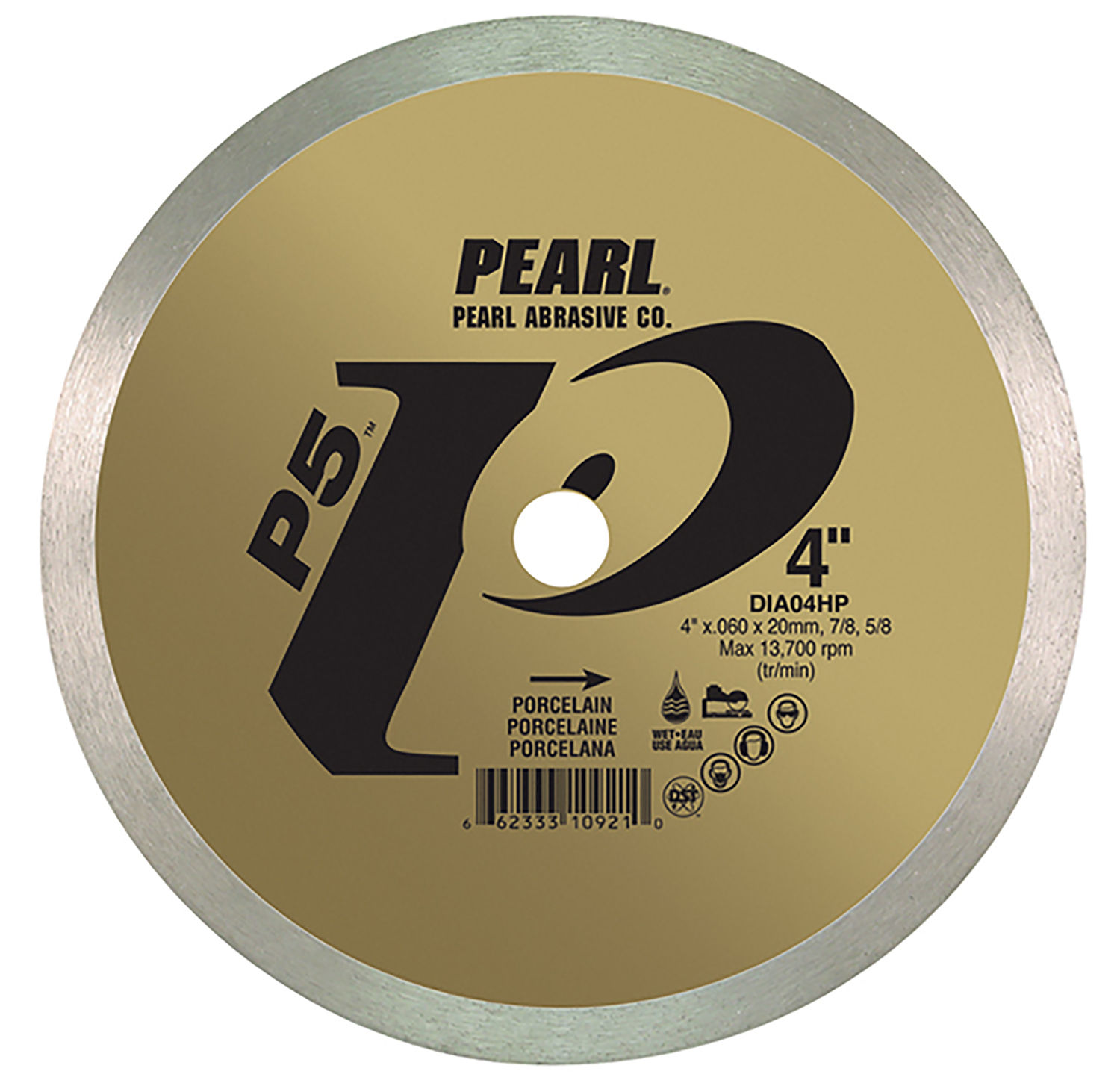 PEARL P5 PORECLAIN BLADE 4X.060X7/8,5/8 (DRY)