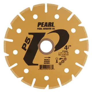 Pearl P5 Electroplated Marble Blade 4 1/2" x 7/8 Hole PY045