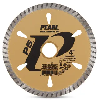 Pearl P5 Porcelain & Granite Series Turbo Blade 4"