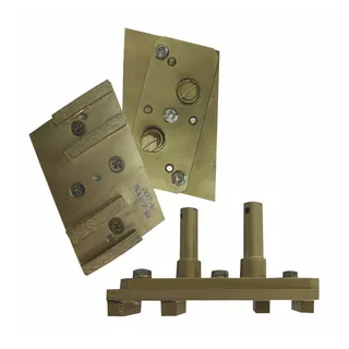 Pearl HEX4SEG-MFD Complete Holder and Diamond Pad