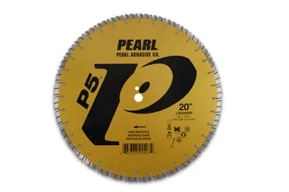 Pearl P5 Blade Hard Material N Segment 20" x 1" Arbor