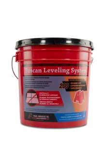 Pearl Tuscan Leveling System Bucket of 200 Caps